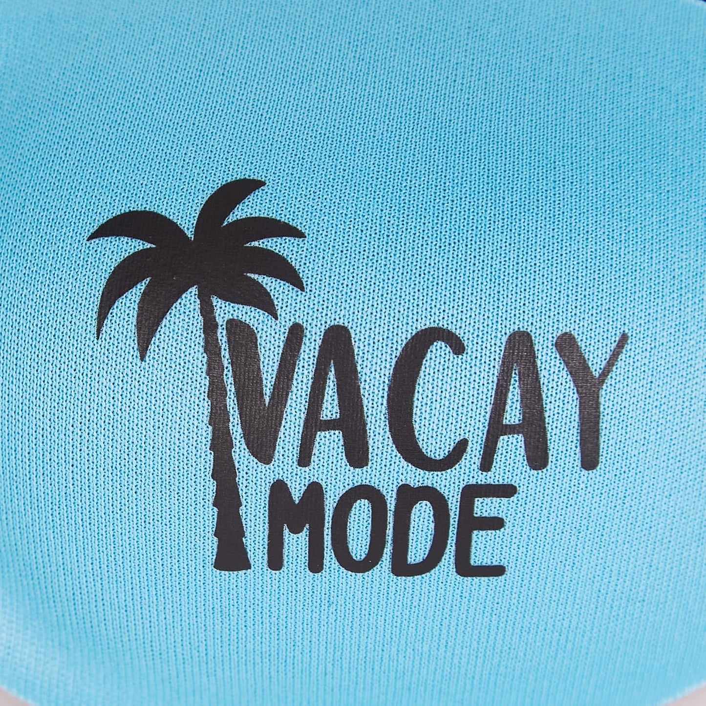 Bucky Ultralight Collection, Contoured Travel and Sleep Eye Mask, Vacay Mode, One Size