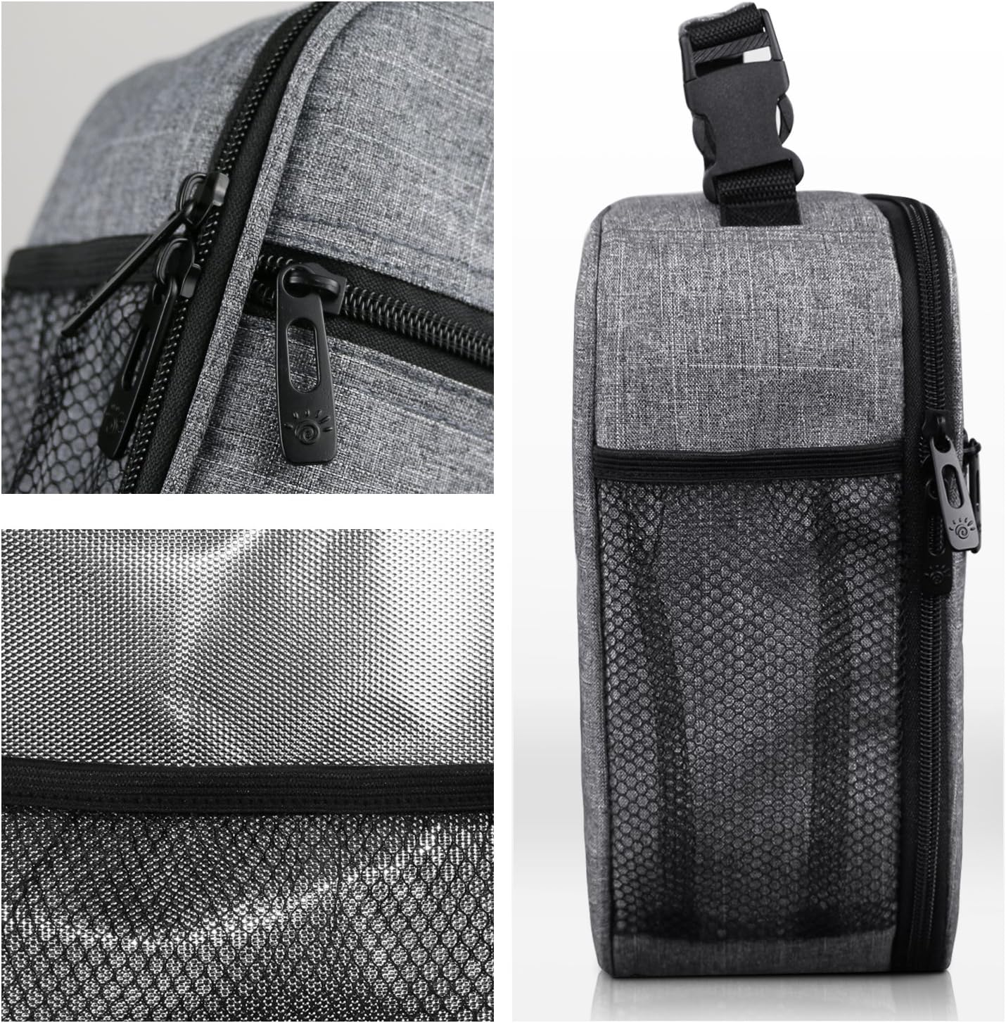 Hap Tim Insulated Lunch Box for Men, Reusable Lunch Bag for Women, Spacious Lunchbox Adult (18654-G)